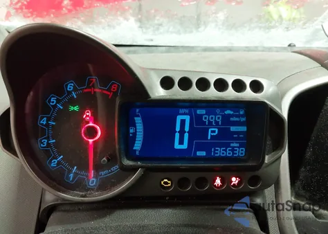 2015 Chevrolet Sonic Lt Auto from USA, damaged, VIN 1G1JC6SH0F4124846